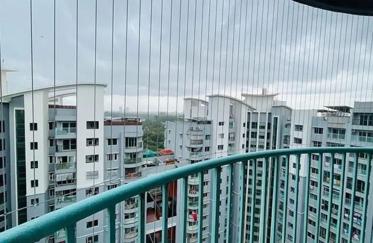 Invisible Balcony Safety Grill