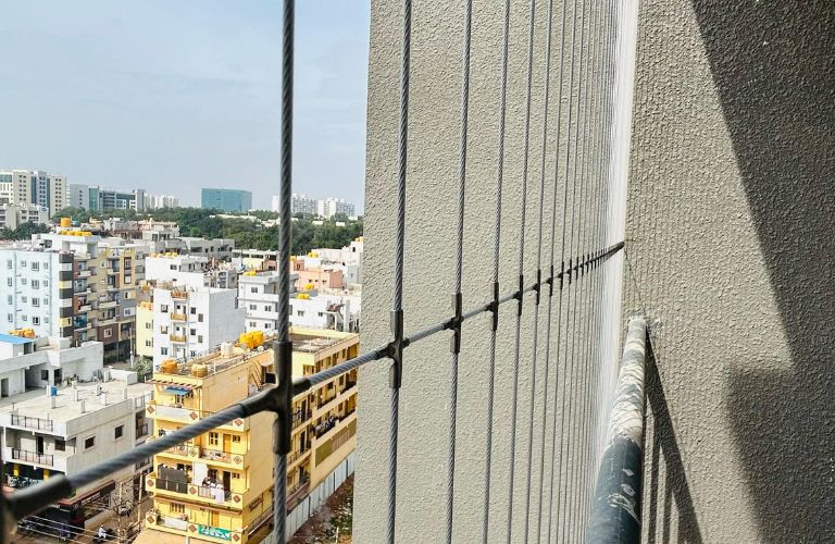 Invisible Balcony Safety Grill