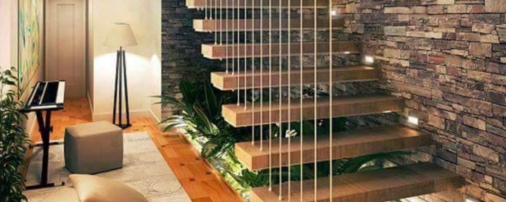 Staircase Invisible Grill for Balconies Charges